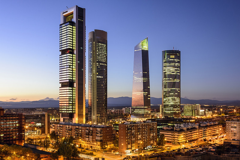 Madrid-España-4 torres-negocios